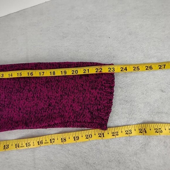 Philosophy Womens Royal Magenta, Black, Cotton Blend, Knit Sweater Plus Size XXL - Picture 10 of 12